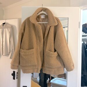 I.am.Gia  teddy bear coat size medium